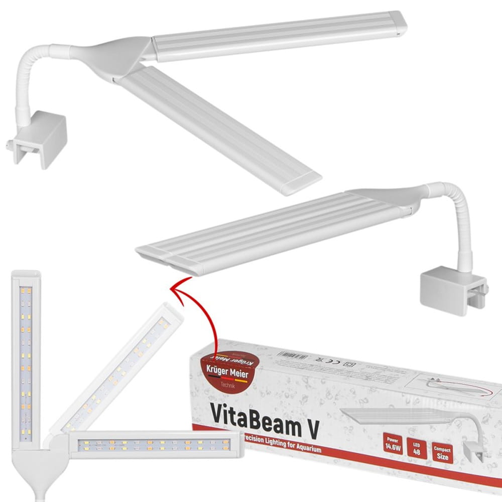 Kruger Meier VitaBeam V - lampa LED do akwarium 20l - 60l 14,6W